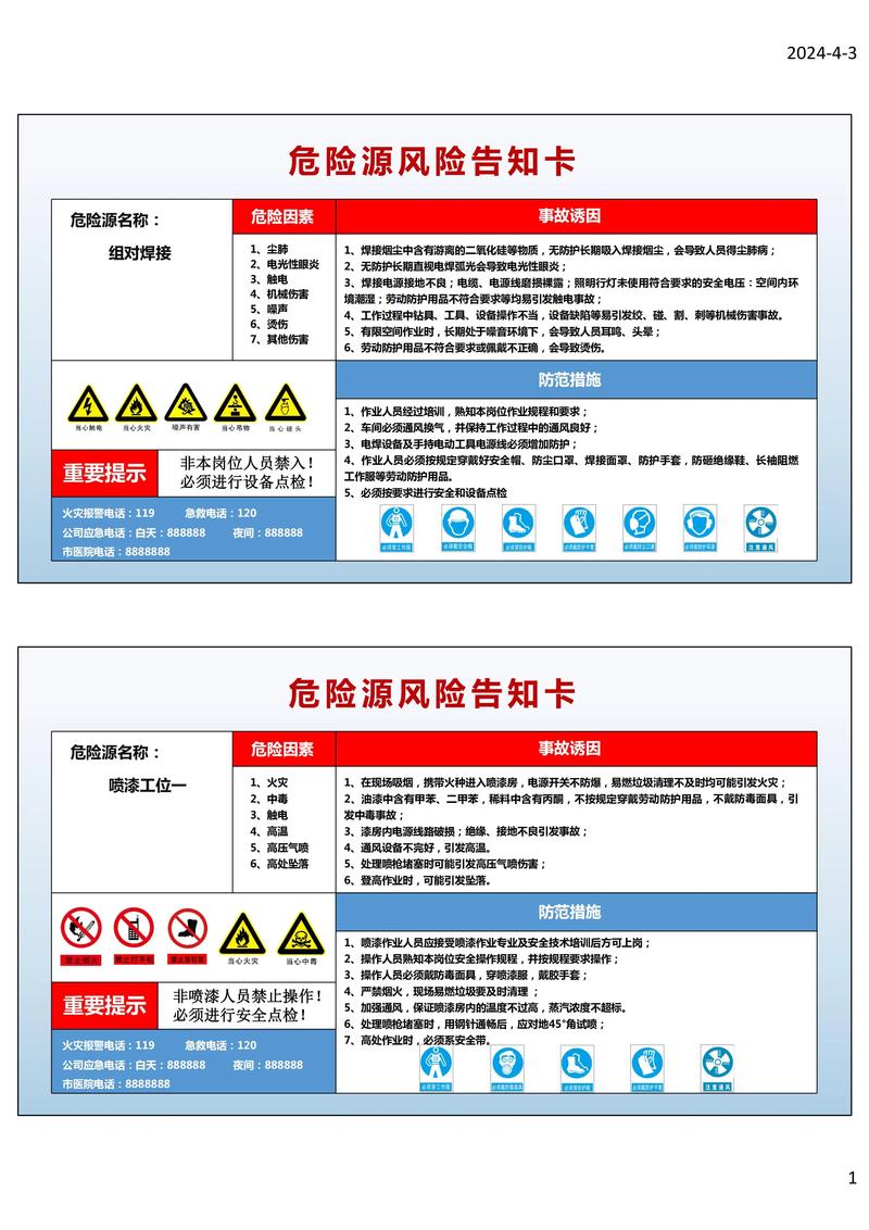 风险注意事项